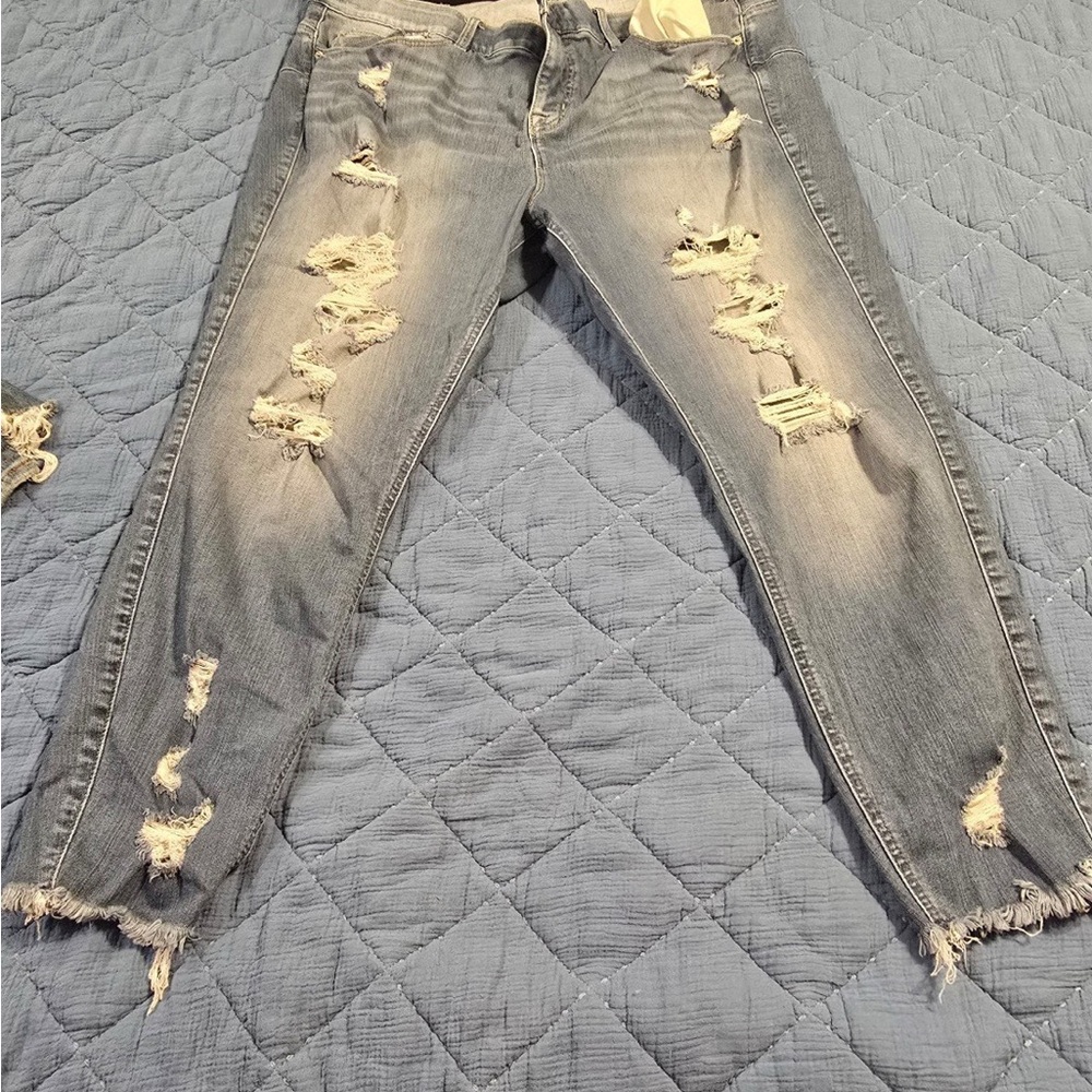 Torrid 24T Distressed Skinny Jeans
